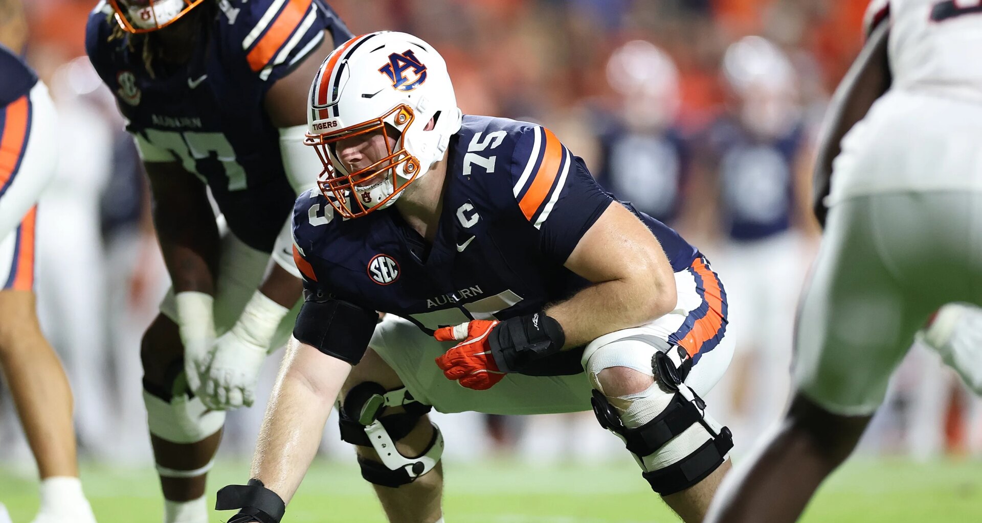 No. 71, Auburn C Connor Lew