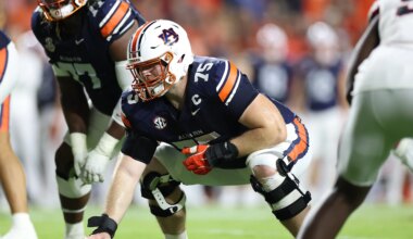 No. 71, Auburn C Connor Lew