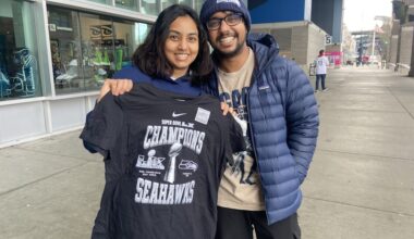 Seahawks super fans scoop up Super Bowl victory merch