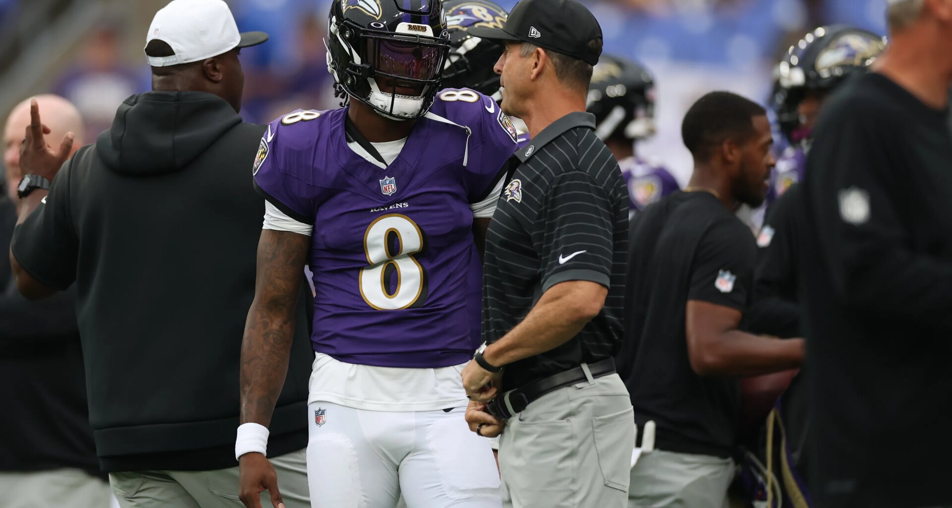 New York Giants' John Harbaugh on Ravens firing: 'It hits you hard'