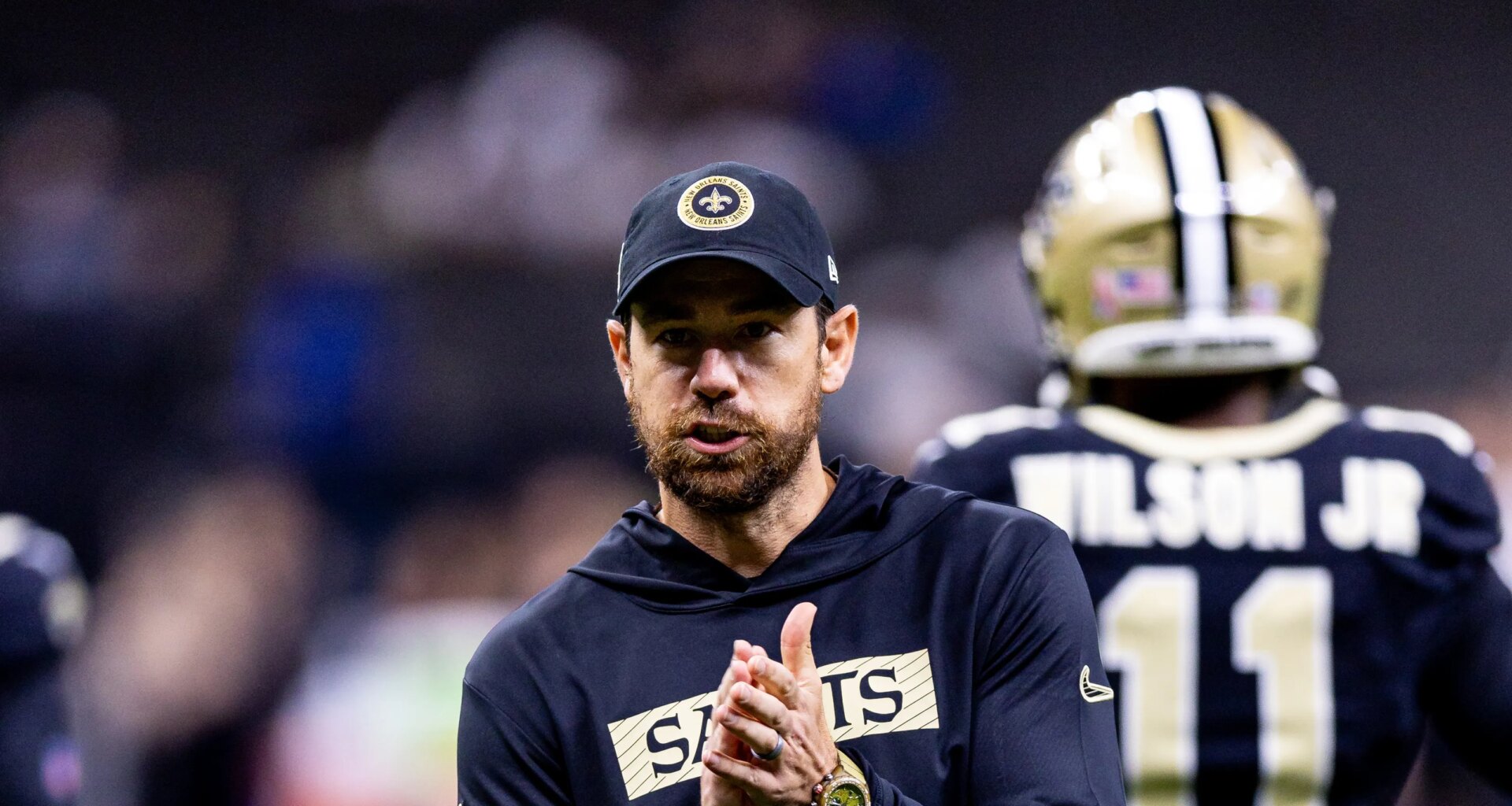 With Klint Kubiak joining Raiders Saints players, coaches may join him