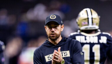 With Klint Kubiak joining Raiders Saints players, coaches may join him