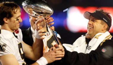 Sean Payton reacts to Drew Brees joining the Pro Football Hall of Fame