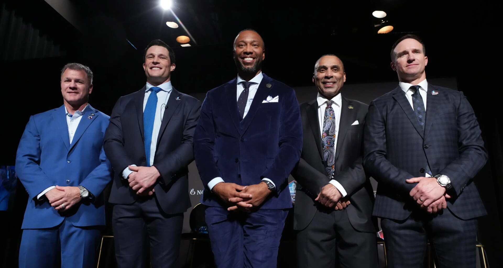 Larry Fitzgerald, Drew Brees head 2026 Pro Football Hall of Fame class