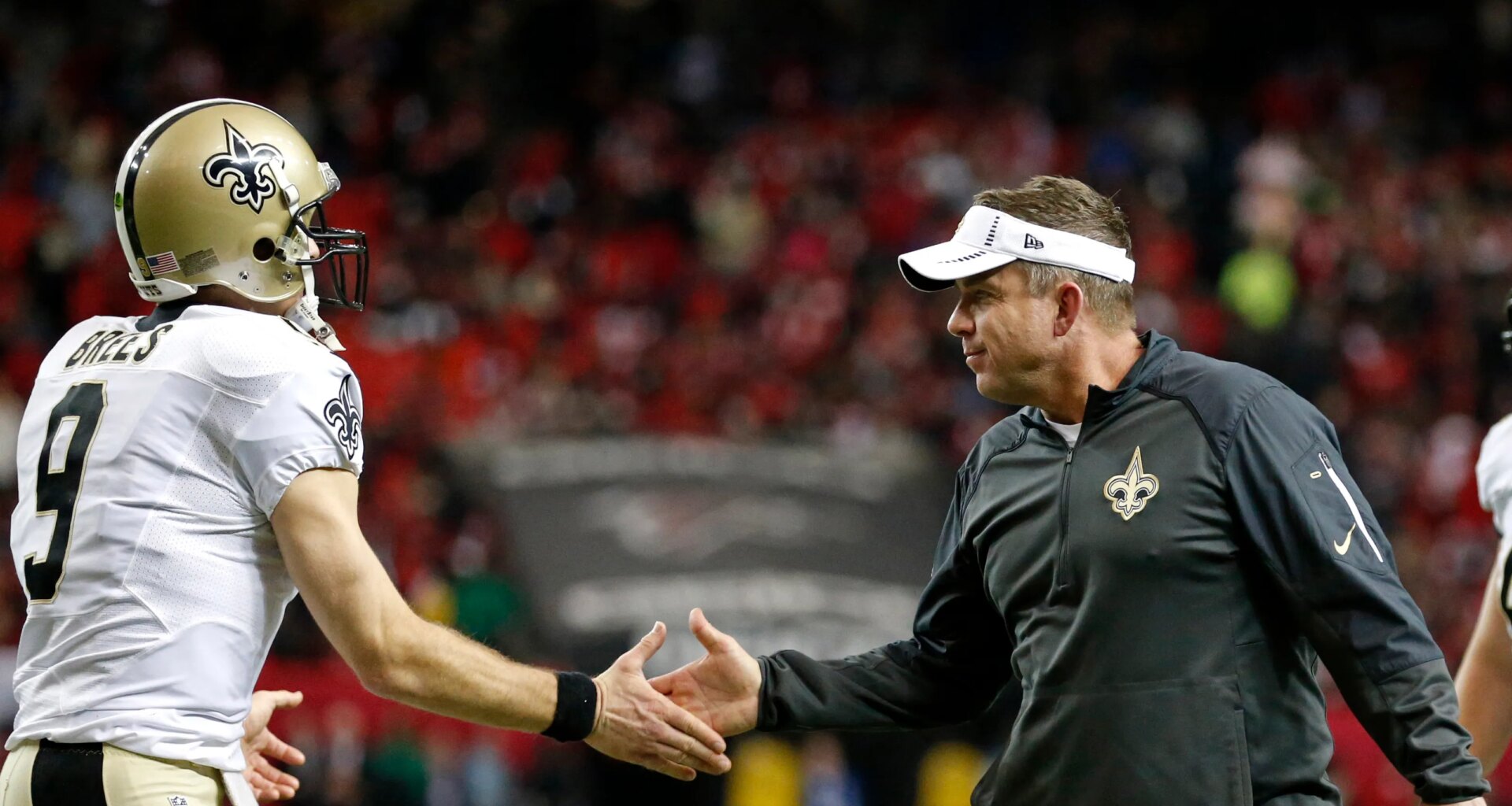 Sean Payton reacts to Drew Brees reaching Hall of Fame