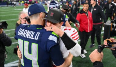 Sam Darnold credits Brock Purdy, Kyle Shanahan after Super Bowl LX win