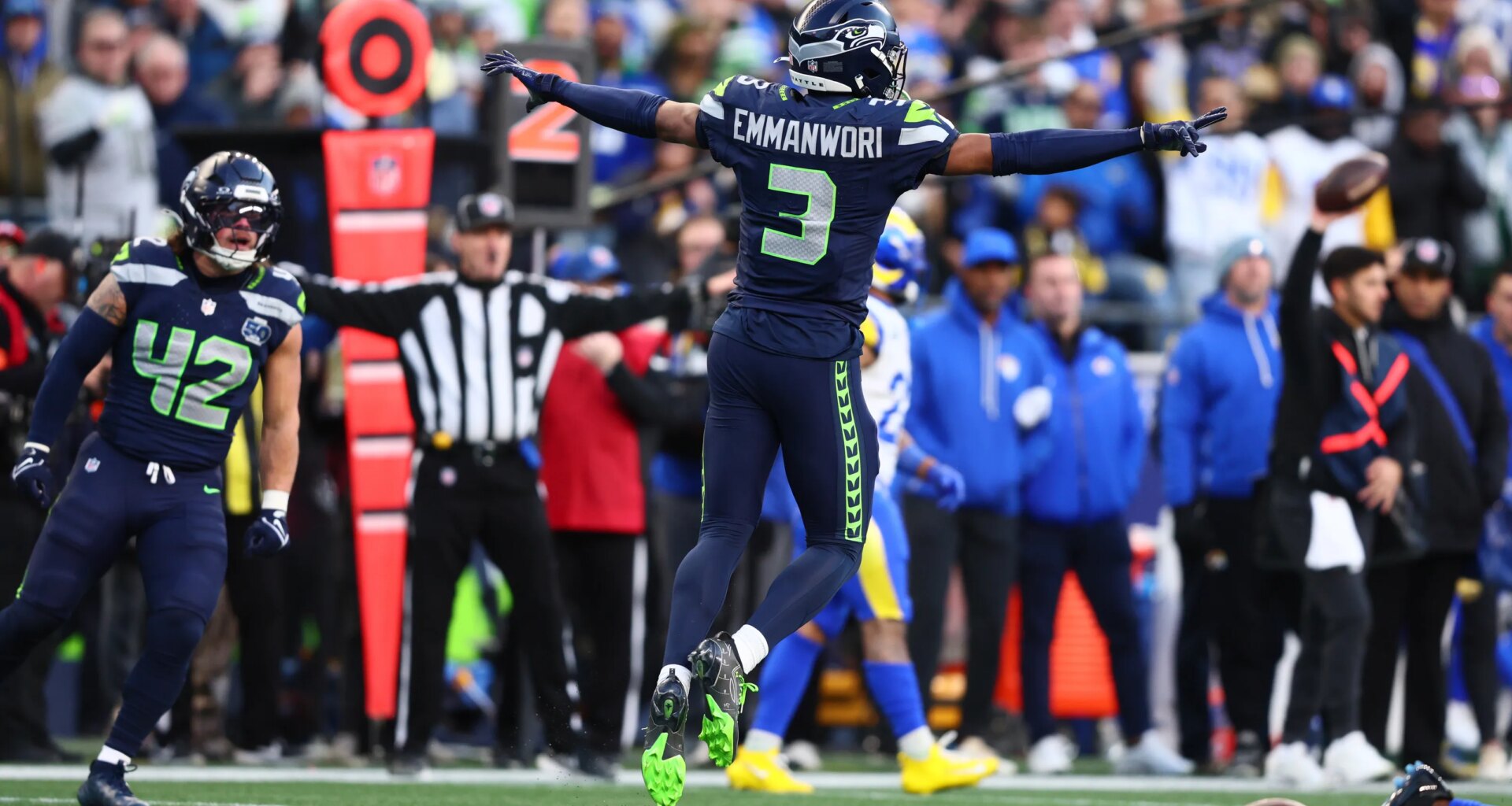 Seattle Seahawks safety Nick Emmanwori is the NFL's Super Soldier