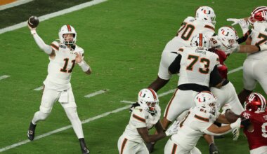 Dolphins have met with Miami's Carson Beck