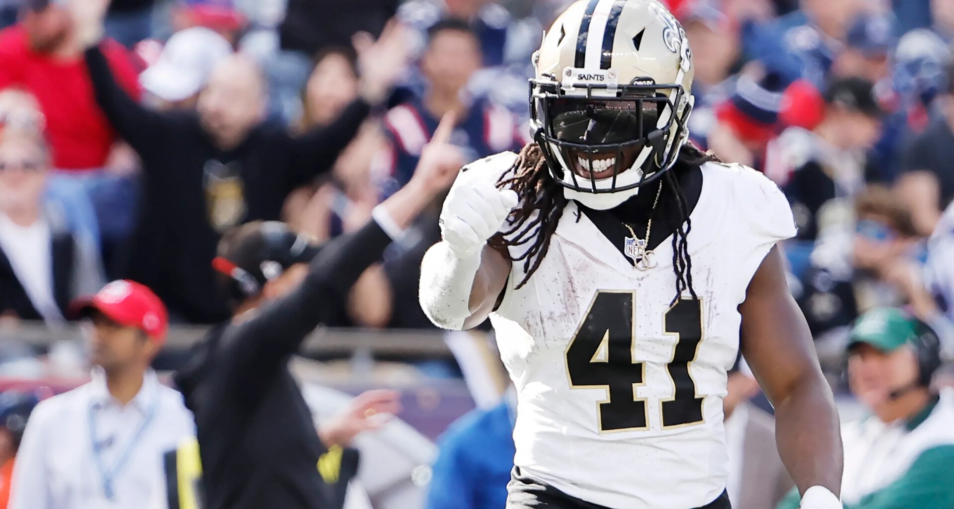 Saints RB Alvin Kamara commits ice-cold Valentine's Day prank