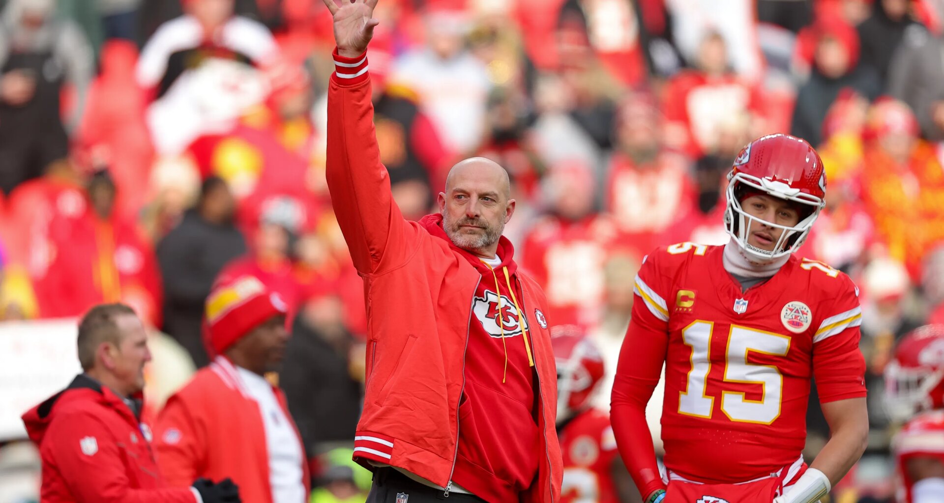 Giants' Jaxson Dart spoke with Patrick Mahomes, Travis Kelce about Matt Nagy