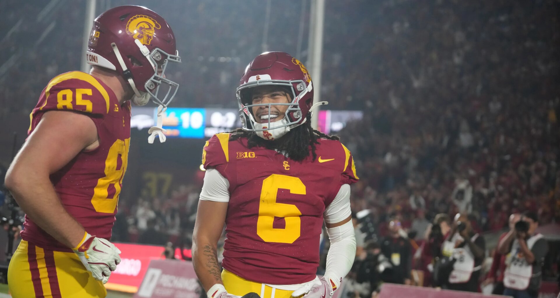 Saints pick USC receiver Makai Lemon
