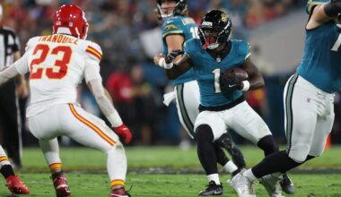 Jaguars' Travis Etienne connected to Chiefs