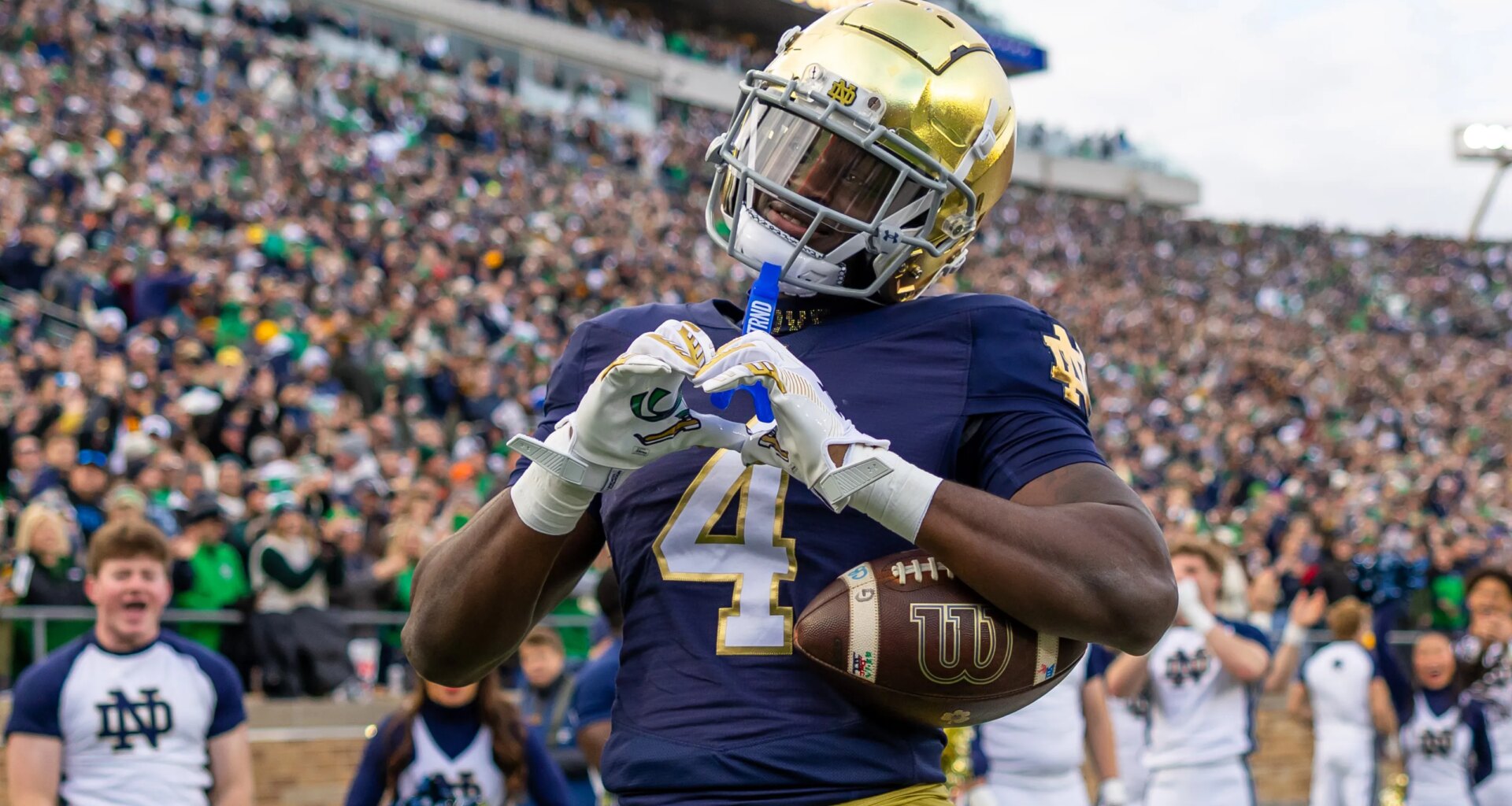 Minnesota Vikings predicted to draft Notre Dame Fighting Irish star