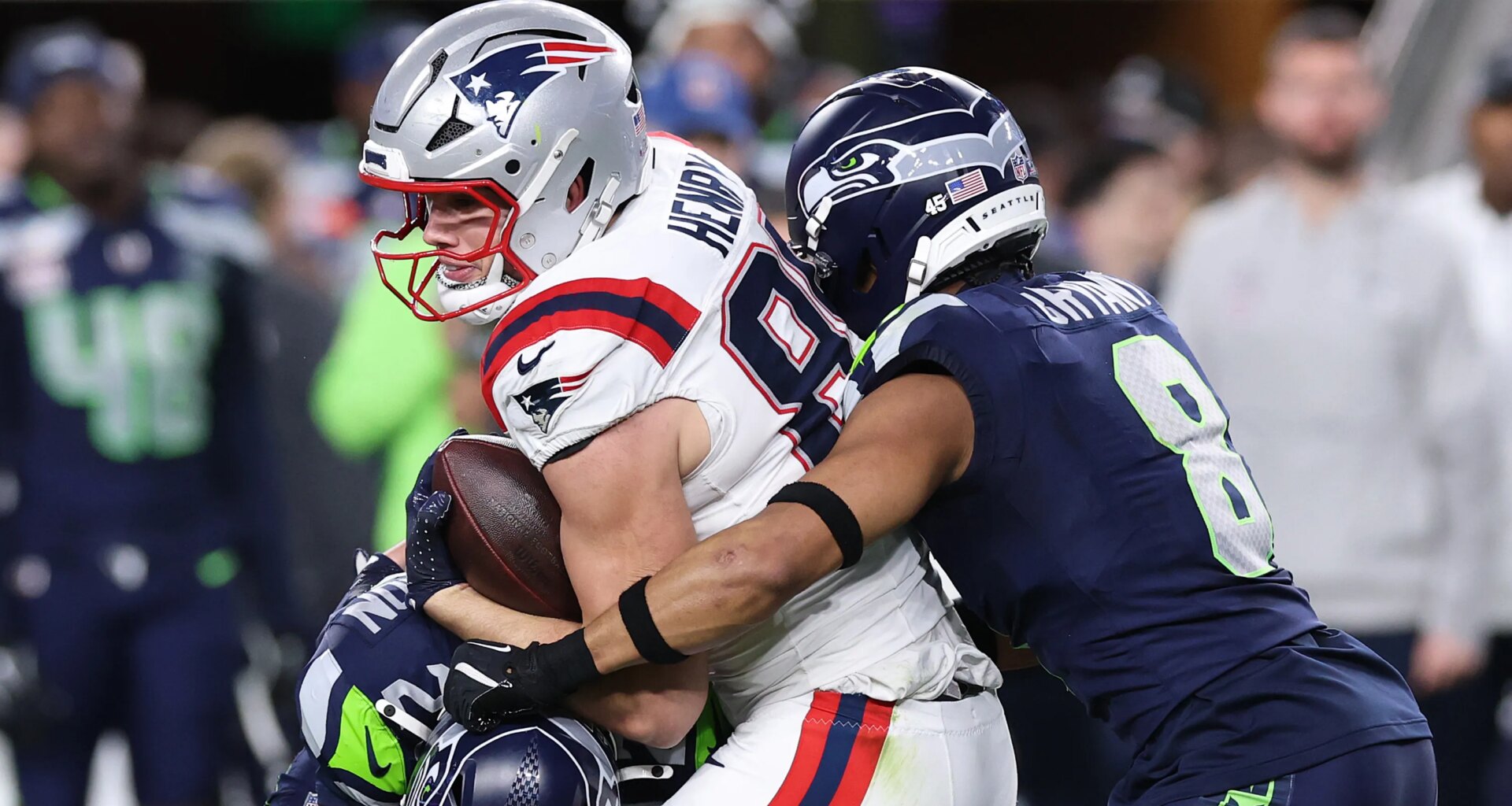 Where does New England stand at TE?