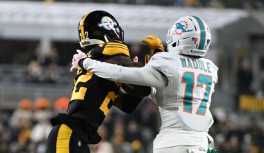 Steelers trade idea for Dolphins' Jaylen Waddle catches fire