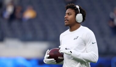 Jahan Dotson praises Jalen Hurts' leadership while dispelling rumors