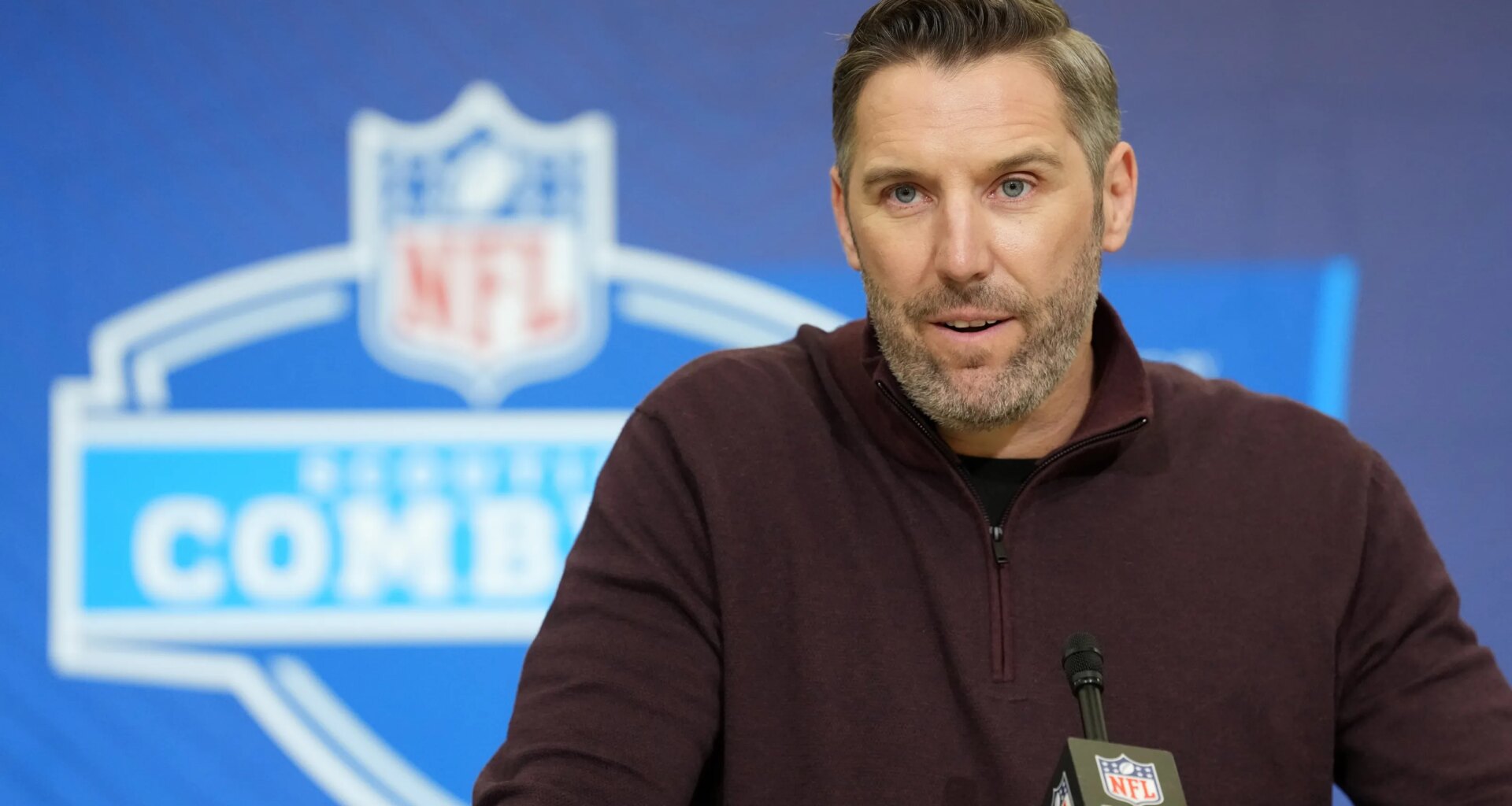 Adam Peters talks 2026 NFL combine