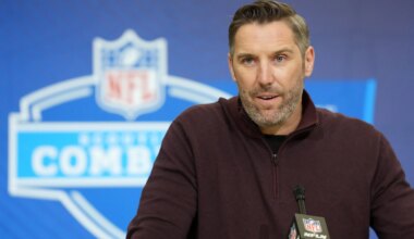 Adam Peters talks 2026 NFL combine