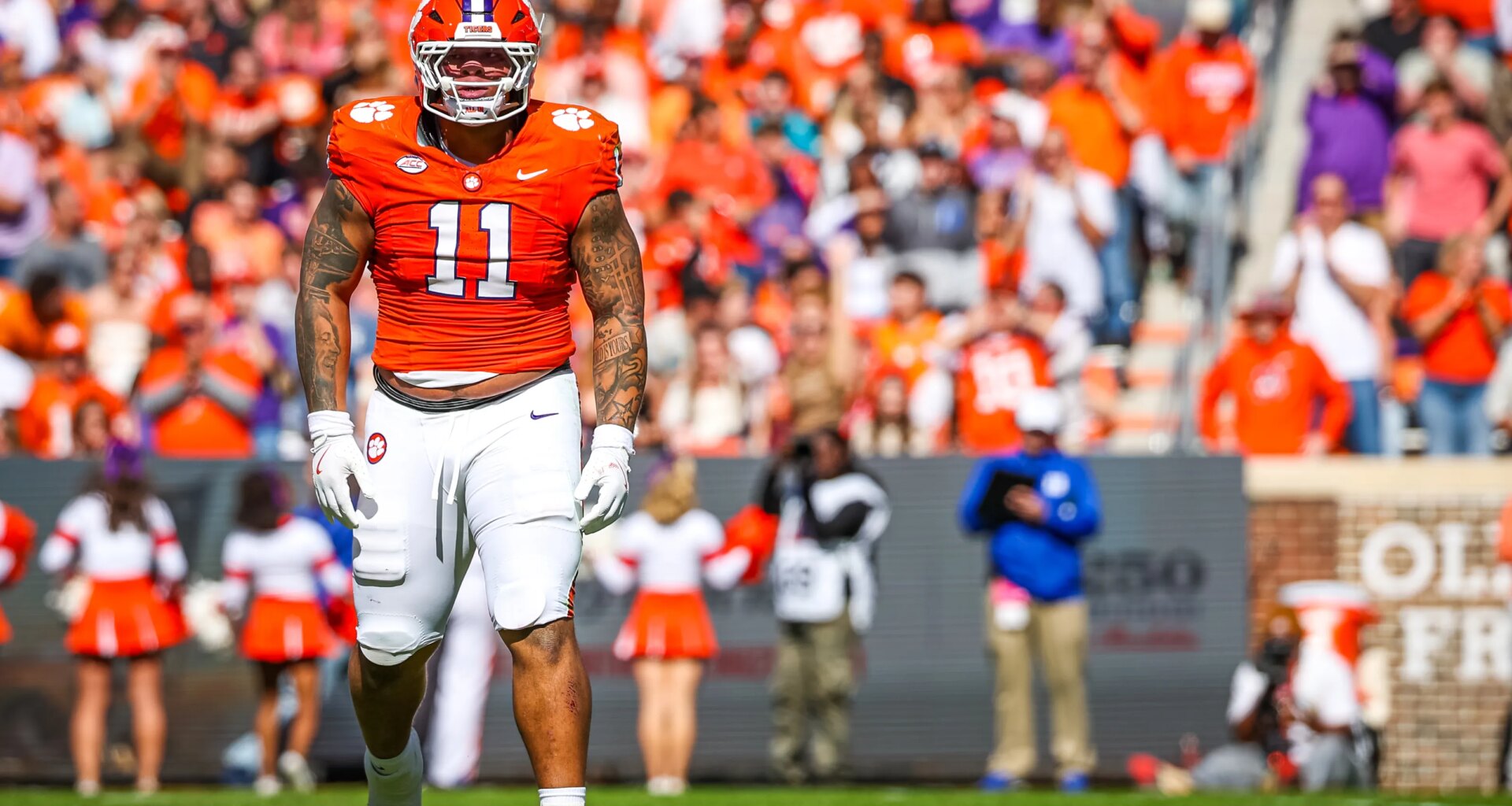 Ravens met with Clemson defensive tackle Peter Woods