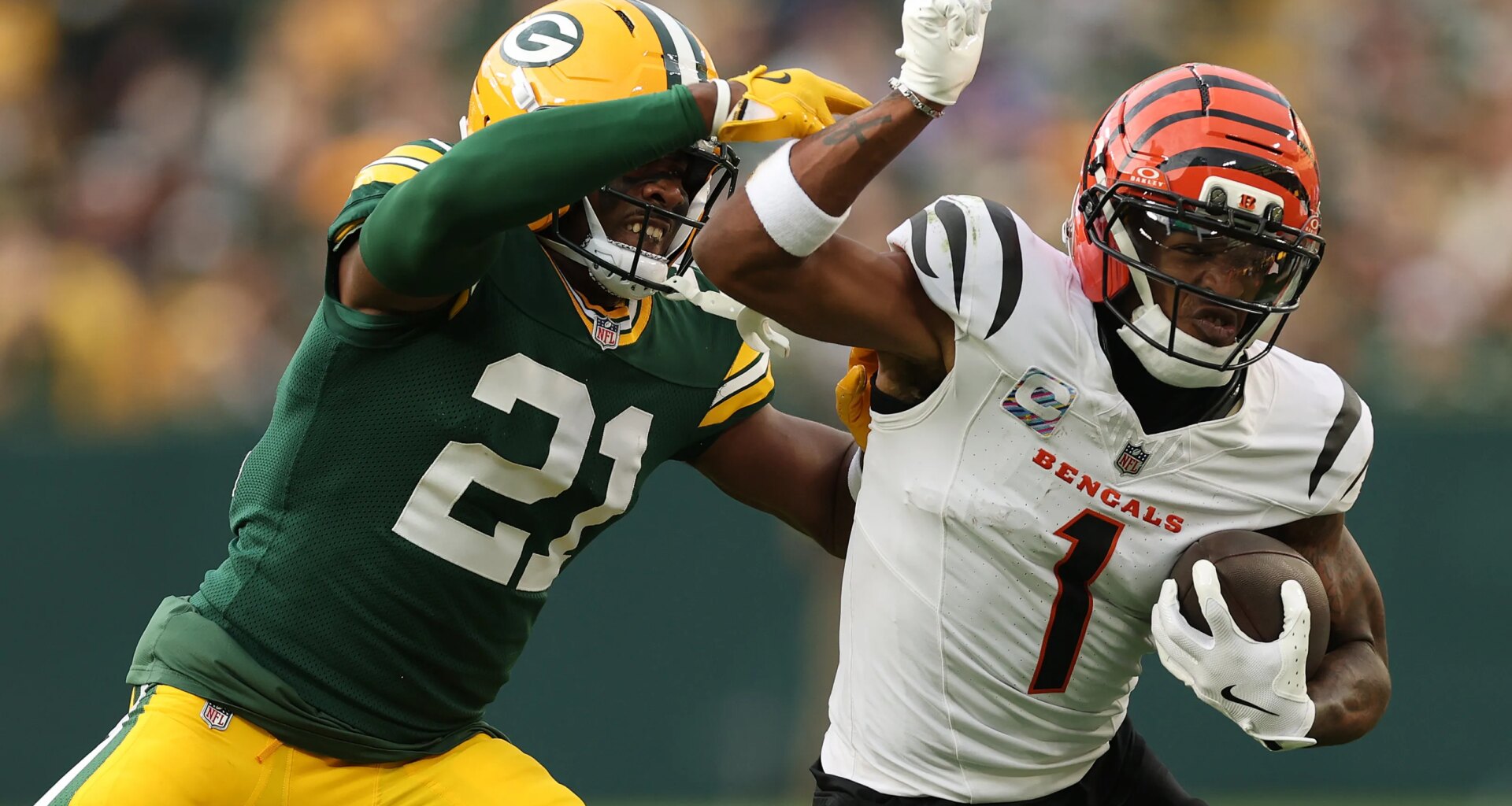 Panthers named potential trade suitor for Packers CB Nate Hobbs