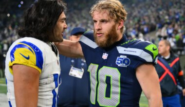 Rams' Puka Nacua, Seahawks' Cooper Kupp training together in LA