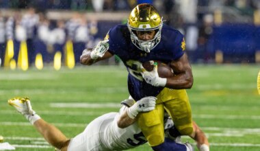 Notre Dame RB Jadarian Price meets formally with Texans