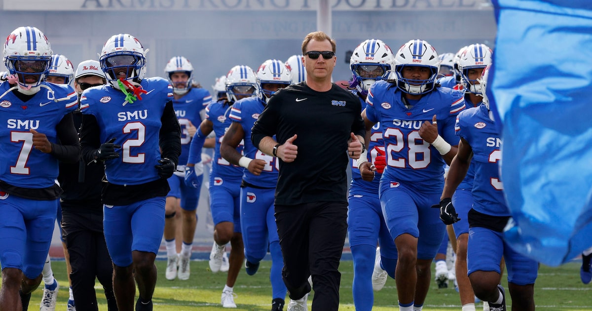 SMU announces reorganization of offensive staff to replace departed OC Casey Woods