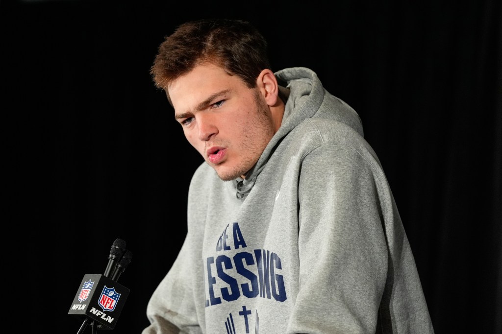 Patriots QB Drake Maye following in Tom Brady's footsteps, far beyond football