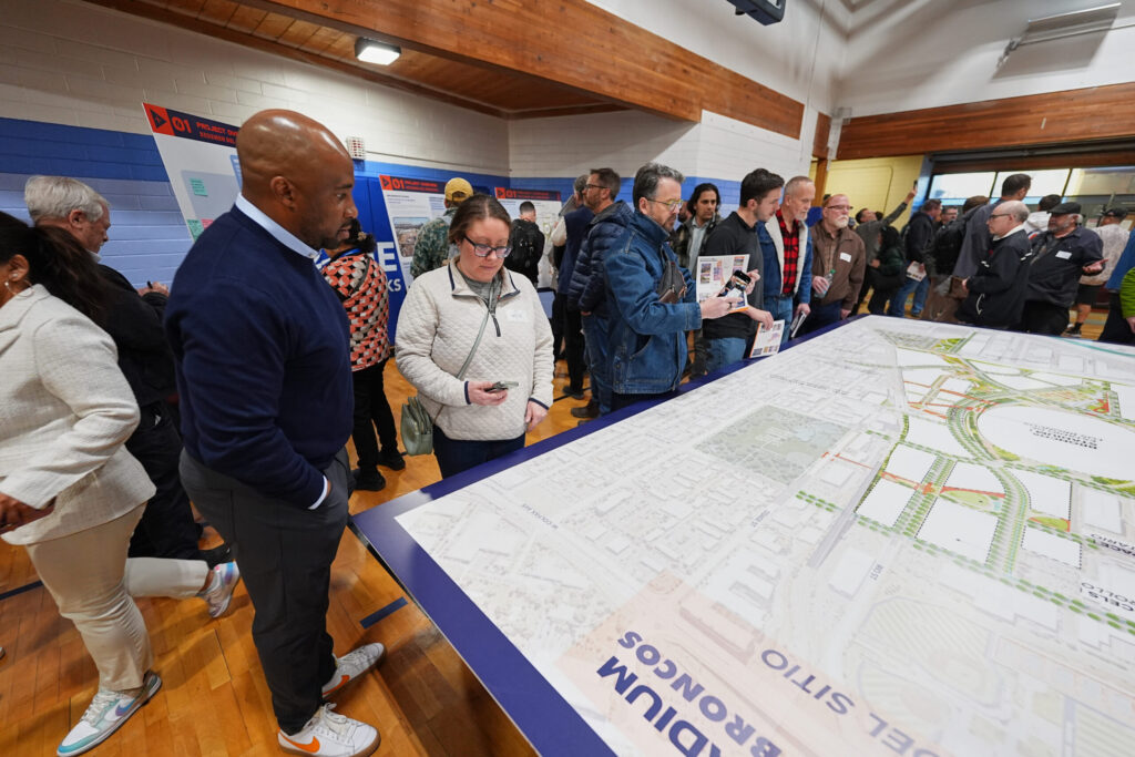Broncos offer Burnham Yard development vision at second community open house
