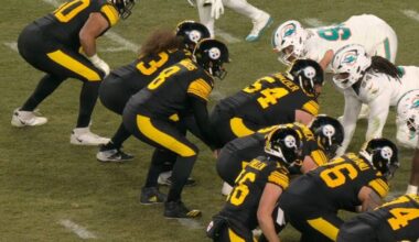The Most Impressive Stat Of Pittsburgh's Offensive Line