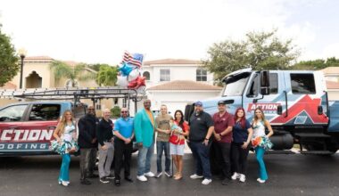 Action Roofing and the Miami Dolphins Give Free Roof to Veteran