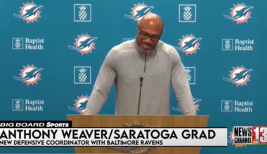 Saratoga native NFL Coach heading to the Baltimore Ravens