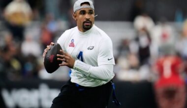 Jalen Hurts leads NFC past AFC in high-scoring Pro Bowl Games flag football exhibition – The Mercury News