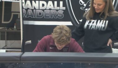 Randall’s Kaison Benton signs with West Texas A&M football