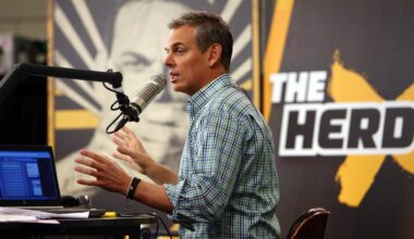 Radio personality Colin Cowherd