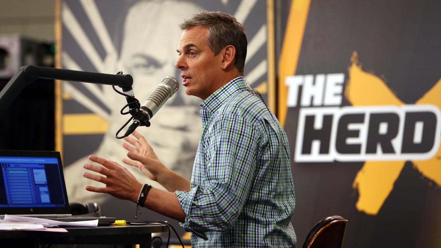 Radio personality Colin Cowherd