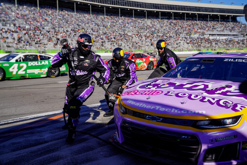 Ex-Broncos safety Josh Bush now a 'NASCAR guy,' changing tires on pit row