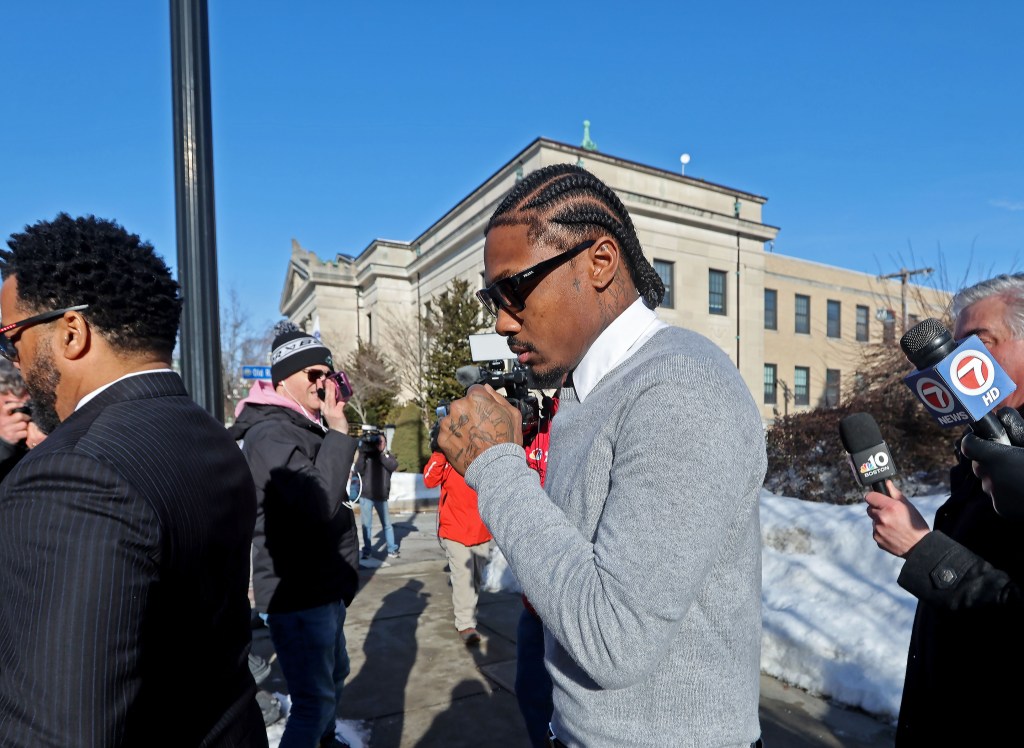 Patriots star wide receiver Stefon Diggs pleads not guilty to assault charges