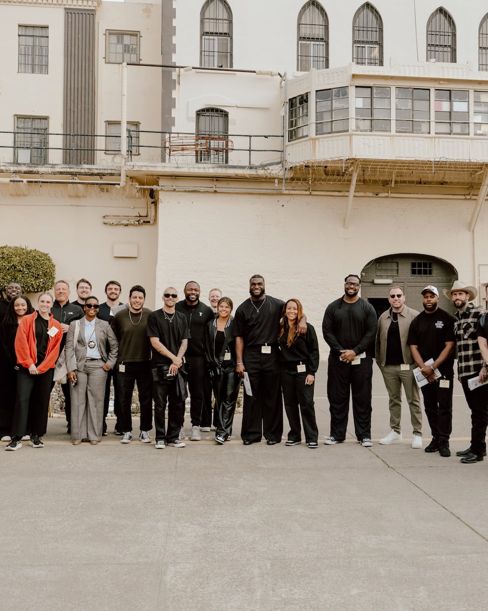 Houston Texans player Will Anderson Jr. was among NFL players who visited San Quentin State...