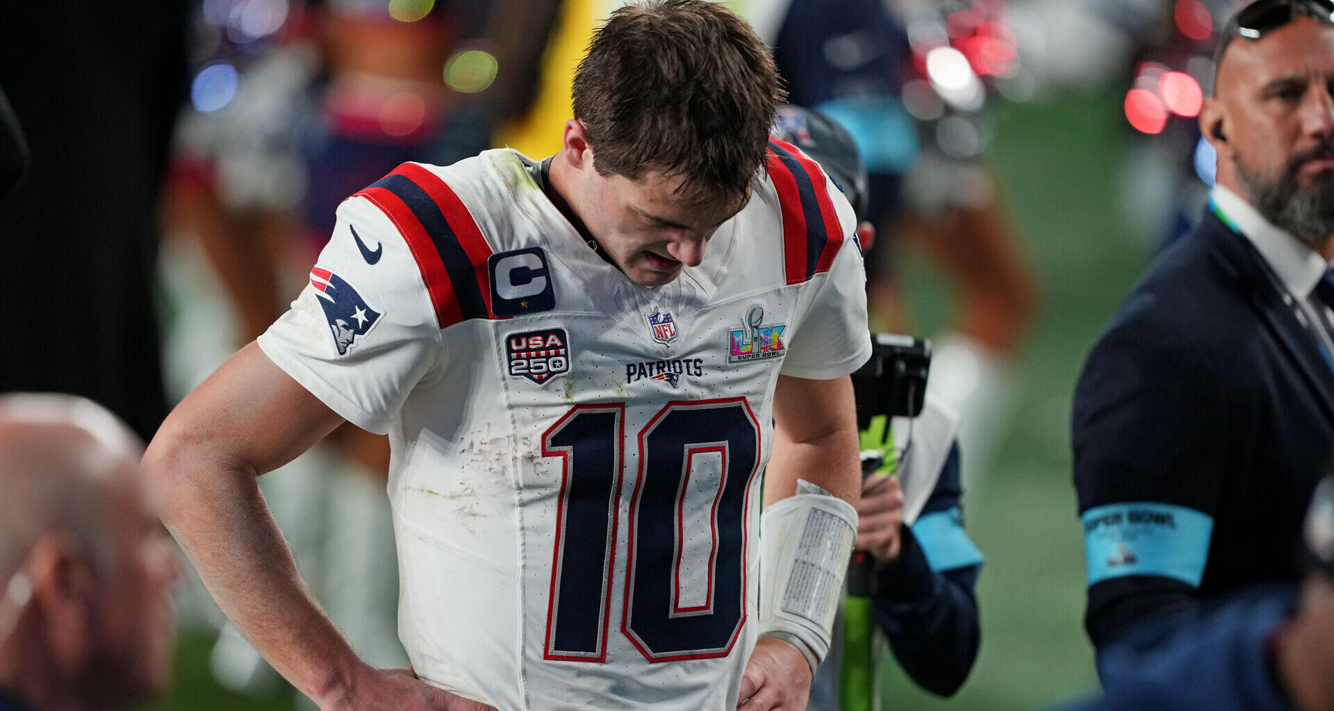 Drake Maye Makes Promise To Patriots Fans After Poor Play Down Stretch