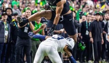 Why Oregon tight end Kenyon Sadiq intrigues NFL teams, has ‘super chill’ meeting with Texans