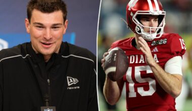 Presumed No. 1 pick Fernando Mendoza shines at NFL combine