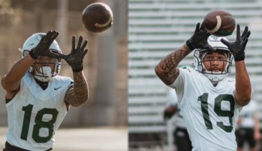 Kamoku brothers reunite on UH football team