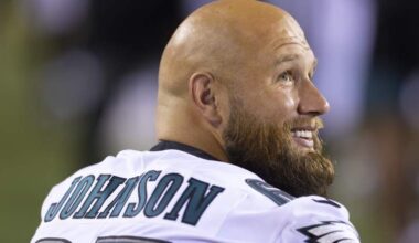 Eagles Brace for Retirement Decision From OT Lane Johnson