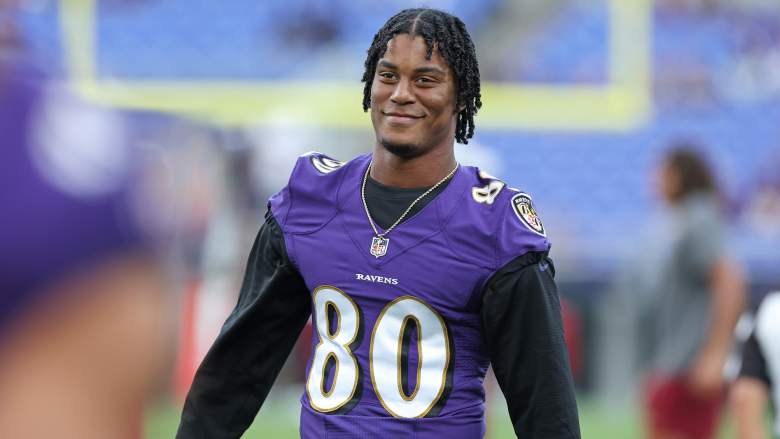 Baltimore Ravens Tight End Isaiah Likely