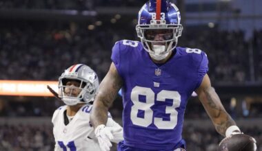 Commanders Bring Back 6-foot-5, 220-Pound TE Lawrence Cager