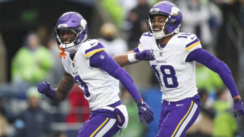 Jordan Addison and Justin Jefferson