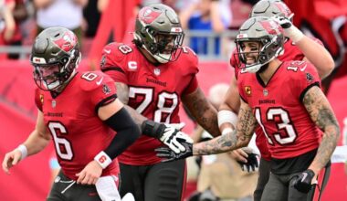 Pro Football HOF Prediction Leaves Off Mike Evans, Tristan Wirfs