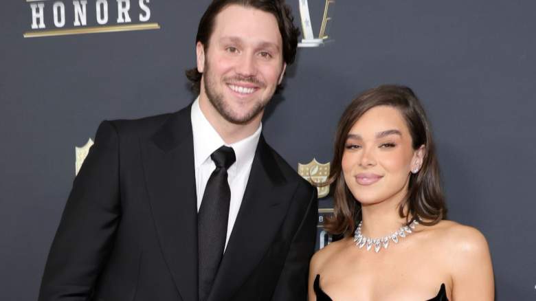 Buffalo Bills quarterback Josh Allen and his wife Hailee Steinfeld.