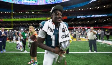 A.J. Brown Sends Two-Word Heartfelt Message to the Eagles